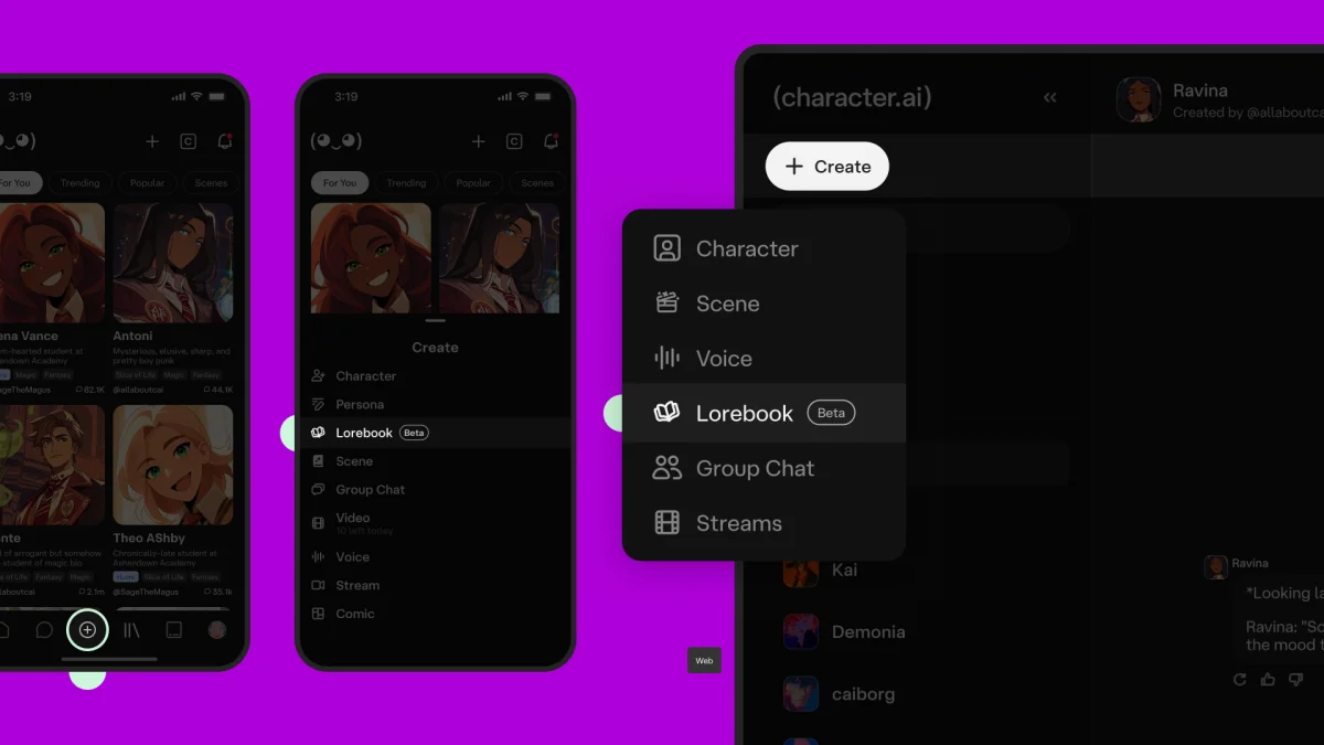Introducing Lorebook: Build the World Behind Your Characters